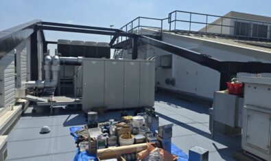 ウレタン塗膜防水　通気緩衝複合工法　/常総市