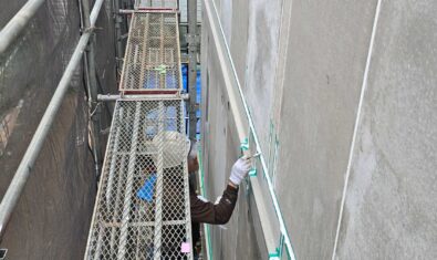 新築現場のシーリング工事/つくば市　O様邸新築工事